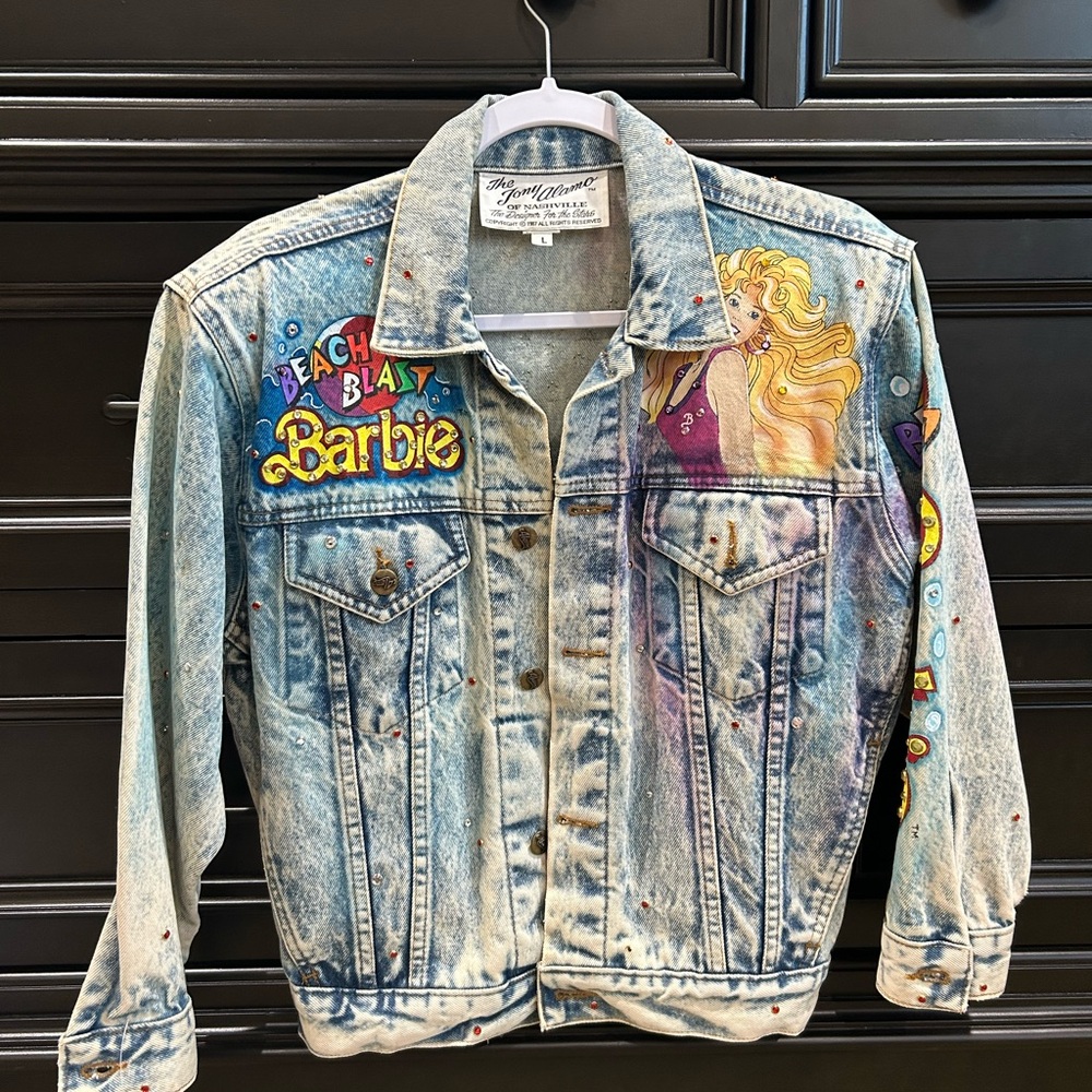 Barbie Beach Blast Vintage Jean Jacket